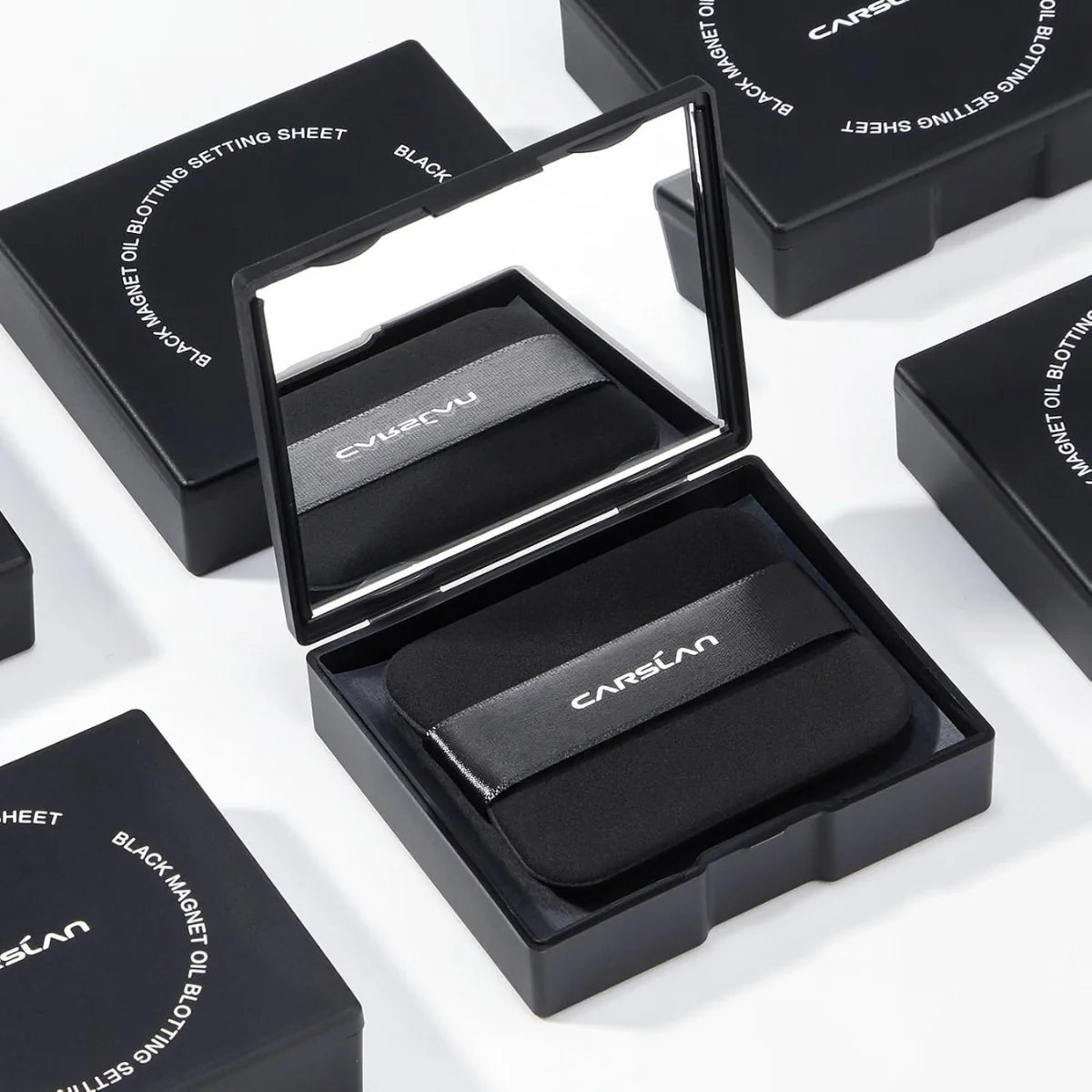 CARSLAN™ Black Magnet Oil Blotting Setting Sheets