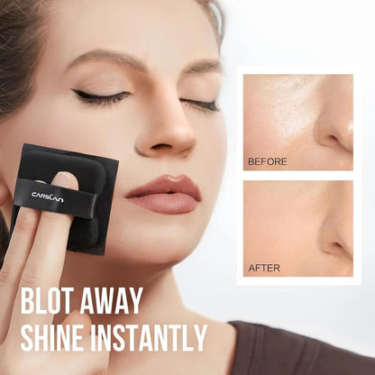 CARSLAN™ Black Magnet Oil Blotting Setting Sheets