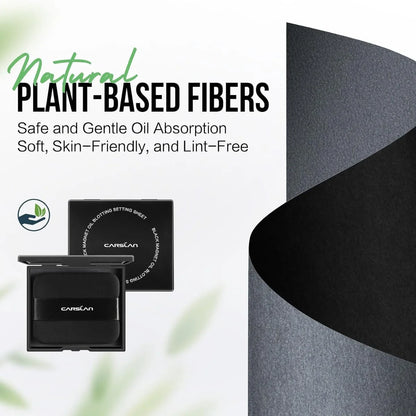 CARSLAN™ Black Magnet Oil Blotting Setting Sheets