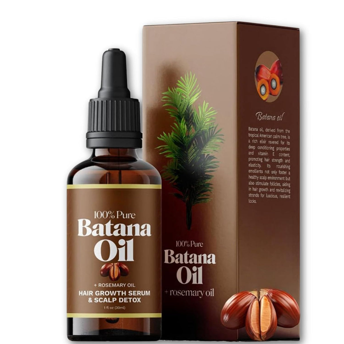 RootBloom™ 100% Pure Batana Hair Oil