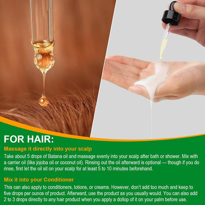 RootBloom™ 100% Pure Batana Hair Oil