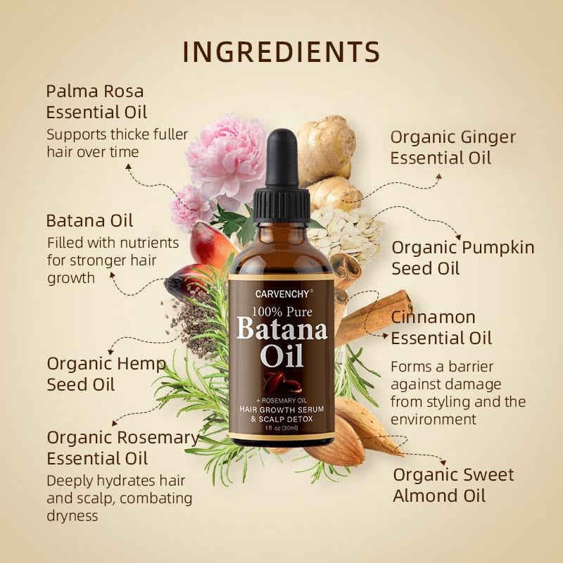RootBloom™ 100% Pure Batana Hair Oil